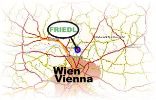 Unsere Firma liegt verkehrsgnstig ca 15 km nrdlich von Wien